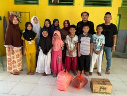 Aliansi Jurnalis Boalemo Berbagi Kebahagiaan Dengan Anak Yatim