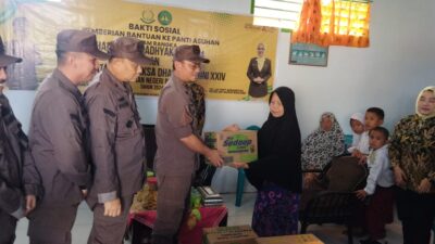 Hari Bakti Adhyaksa, Kejaksaan Boalemo Gelar Baksos Di Panti Asuhan