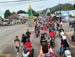 Nyata ! Ribuan Massa Antar “MAHARAJA” Daftar Ke KPU Boalemo