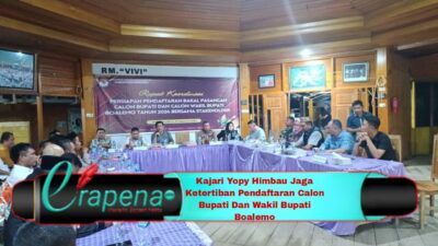 Kajari Yopy Imbau Jaga Ketertiban Pendaftaran Calon Bupati Dan Wakil Bupati Boalemo