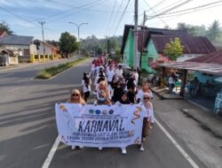Anniversary Dua Tahun Karang Taruna Huyula Kegiatan Karnaval Sukses di Gelar