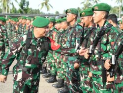 Apel Gelar Pasukan, Korem 133/NW Siap Amankan Nataru 2025