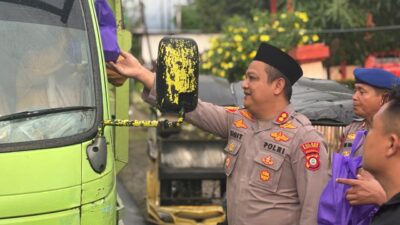 Berbagi Kebahagiaan Bulan Ramadhan, Polres Boalemo Bagi Takjil 