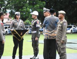 Kasrem 133/NW Hadiri Apel Gelar Pasukan Operasi Ketupat Otanaha 2025