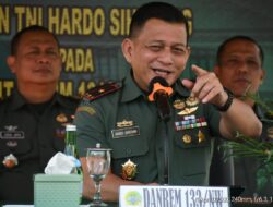 Danrem 133/NW Melaksanakan Kunker Ke Kodim 1316/Boalemo