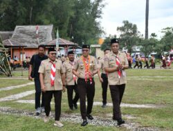 Buka Jambore Tingkat Kwarcab, Wabup Lahmudin Titip 3 Nilai Kepribadian 