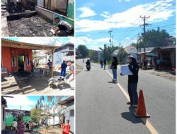 Karang Taruna Matolopangi Pangi, Galang Dana Bantu Korban Kebakaran