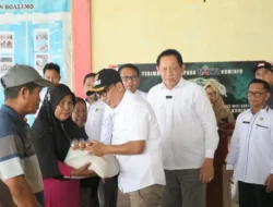 Pemprov Gorontalo Serahkan Bantuan Pangan, Wabup Lahmudin: Sangat Membantu Pemerintah Daerah