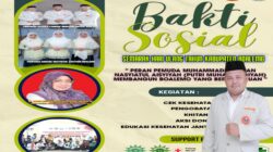Pemuda Muhammadiyah dan Nasyiatul Aisyiyah Rayakan HUT Boalemo dengan Bakti Sosial di Botumoito
