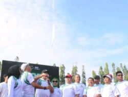 Bupati Rum Pagau Launching Boalemo Runfest 2025 pada Pencanangan HUT Boalemo ke-26