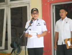 Wabup Lahmudin Hadiri Apel Sosial dan Kebencanaan Kabupaten Boalemo