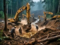 Tambang Ilegal Diduga Beroperasi di Safa, Alat Berat Disebut Masuk Lewat Sari Tani