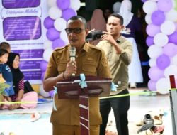 Perkuat Pelayanan Dasar, Wabup Boalemo Hadiri Launching Posyandu 6 Bidang SPM