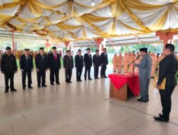 Rum Pagau Lantik 9 Pejabat Pimpinan Tinggi Pratama, Tekankan Kerja Cepat dan Maksimal