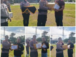 Bantu Polisi Tangkap Tahanan Kabur, Empat Wartawan PJS Diganjar Penghargaan Kapolres Boalemo