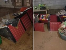 Lemari dan Perabot Terendam Banjir di Mohungo, Warganet Kirim Doa dan Dukungan