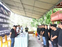 Pengukuhan Senopati Tiga Dara, Lahmuddin: Jangan Jadi Penonton di Tanah Sendiri