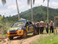 Polres Boalemo Tertibkan PETI di Dusun Sambati, Sejumlah Peralatan Tambang Diamankan