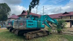 Bukan di Tangga Barito, Tiga Alat Berat Tambang Ilegal Diamankan di Kawasan Dulamayo
