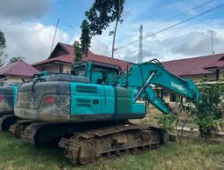 Bukan di Tangga Barito, Tiga Alat Berat Tambang Ilegal Diamankan di Kawasan Dulamayo