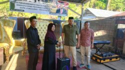 Aleg Aswan Awali Reses Dengan Bantuan Sound System bagi Majelis Taklim