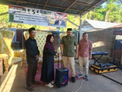 Aleg Aswan Awali Reses Dengan Bantuan Sound System bagi Majelis Taklim