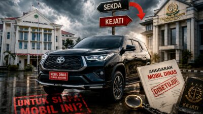 Administrasi Belum Tuntas, Mobil Dinas Sekda Boalemo Sudah Beralih ke Kejati