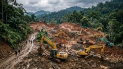 PETI Tangga Barito Belum Berhenti, Sejumlah Alat Berat Diduga Masih Beroperasi