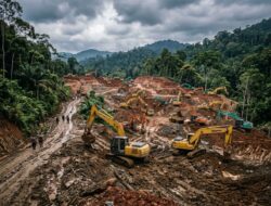 PETI Tangga Barito Belum Berhenti, Sejumlah Alat Berat Diduga Masih Beroperasi