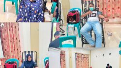 PKM Pangi Gandeng PMI Boalemo Gelar Donor Darah Sukarela, 9 Kantong Darah Berhasil Dikumpulkan 
