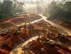 Kian Masif, Excavator Bertambah Jadi Enam Unit, Siapa Aktor di Balik PETI Tangga Barito?