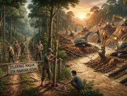 Infrastruktur di Tangga Barito Sempat Terhenti, Tambang Ilegal Malah Terus Berjalan