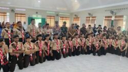30 Peserta Kontingen Pramuka Boalemo Dilepas Ikuti Jambore Nasional XII di Cibubur