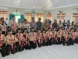 30 Peserta Kontingen Pramuka Boalemo Dilepas Ikuti Jambore Nasional XII di Cibubur