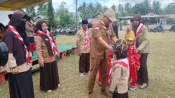 Pertama Digelar di Boalemo, Wabup Lahmudin Buka Perkemahan Pra Siaga TK/PAUD se-Tilamuta