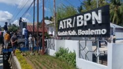 Konflik Lahan HGU PT PG Memanas, Massa Ancam Rantai Kantor BPN Boalemo