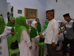 Sambut Kepulangan Jamaah Haji, Rum Pagau Doakan Jadi Haji Mabrur