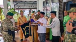 Kirab Lambang Satuan Yonif TP 915/Bituo, Bupati Boalemo Tekankan Peran Pertahanan dan Pembangunan