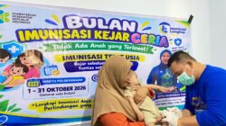 Kejar Cakupan Imunisasi Anak, Puskesmas Pangi Genjot Program Imunisasi Kejar Ceria