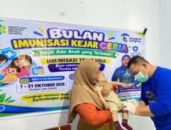 Kejar Cakupan Imunisasi Anak, Puskesmas Pangi Genjot Program Imunisasi Kejar Ceria