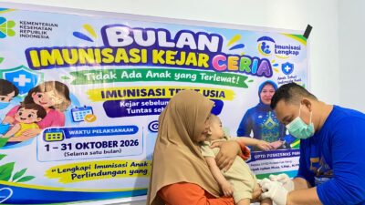 Kejar Cakupan Imunisasi Anak, Puskesmas Pangi Genjot Program Imunisasi Kejar Ceria